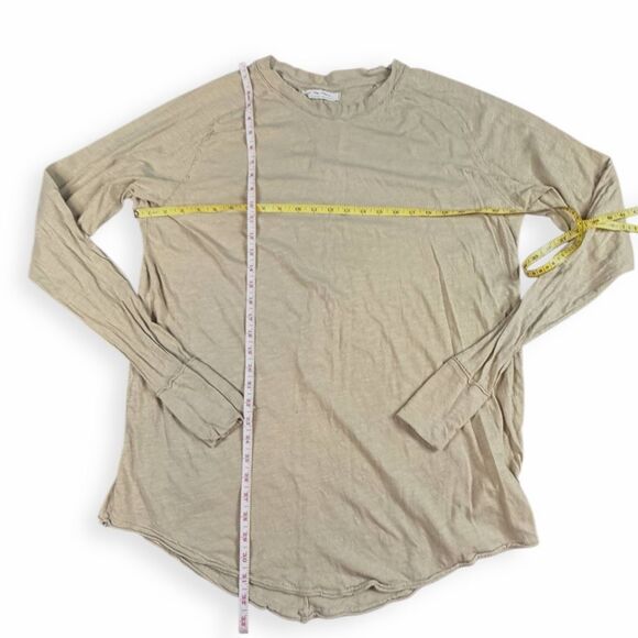 WE THE FREE Women’s Olive Green Long Sleeve Arden Tee Size Large - Picture 6 of 6